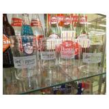 DR. PEPPER ETCHED GLASSES