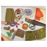 COLLECTION BOY SCOUT ITEMS