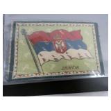 COLLECTION EARLY TOBACCO FLAGS