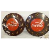 18IN COCA COLA CLOCKS