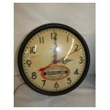 13IN DOUGLAS SAWS CLOCK