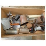 EARLY TIN WARE, KITCHENWARE, ETC