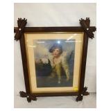 VINTAGE CRISS CROSS FRAME