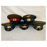 COLL. OLD STOCK MILITARY HATS
