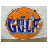 SIDE 2 PORC. GULF 43IN SIGN