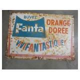 FANTA ORANGE DRINK SIGN 27 1/2X18