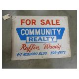 REALTY FOR SALE SIGN 24X18