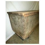 SIDE VIEW EARLY TOOL CHEST