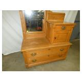 OAK SIDE BY SIDE W/ BONNET BOX