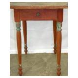 21X28 W/ DRAWER EARLY TABLE