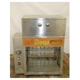 HOT DOGS REVOVLING WARMER