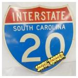 24X24 INTERSTATE 20 SC SIGN