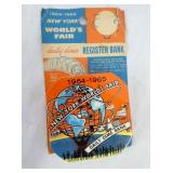 1961 OLD STOCK WORLDS FAIR BANK