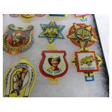 COLLECTION EARLY TIN GUM PRIZES