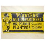 PLANTERS NUT DEPT. SIGN
