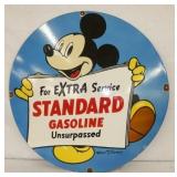 30IN PORC STANDARD MICKEY SIGN