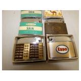 SALEM, CAMEL, ESSO LIGHTERS