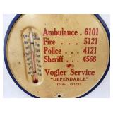 EARLY EMERGENCY SERVICE THERMOMETER