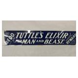 EMB. TUTTLES ELIXIR SIGN