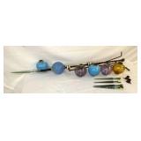 EARLY LIGHTNING RODS AND COLOR BALLS