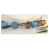 CLOSEUP LIGHTNING ROD AND TIPS