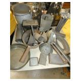 COLLECTION EARLY TIN WARE