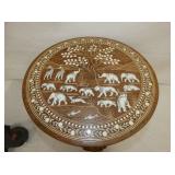 TOP VIEW W/ INLAID ANIMALS