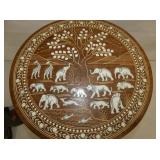 MEASURES 16X16 NICE ORNATE TABLE