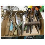 KITCHEN WARE, SHEERS, ETC
