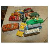 EARLY TIN FRICTION TOYS