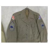 CLOSEUP MILITARY UNIFORMS