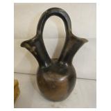 MARKED SARAH CATAWBA POTTERY