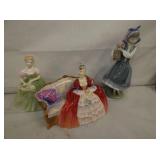 LIADRO, ROYAL DOUTON FIGURES