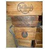 ADVERTISING WOODEN BOXES