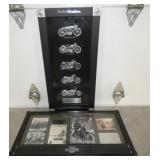HARLEY DAVIDSON SHADOW BOX PICTURES