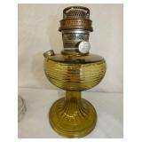 AMBER ALADDIN OIL LAMP