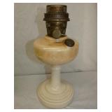 WHITE ALADDIN OIL LAMP