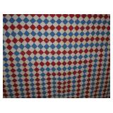 CLOSEUP HANDMADE QUILT