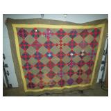 EARLY HANDMADE QUILT
