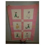 CHILDS HANDMADE QUILT