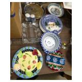 GOURMET PLATES, COIN TRAYK OTHERS