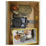 CAST IRON ITEMS, EARLY OPENERS, ETC