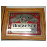 BUDWEISER ADV. MIRROR