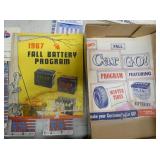 VARIOUS EARLY ADV. ITEMS