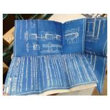 AMOCO STATION BLUE PRINTS