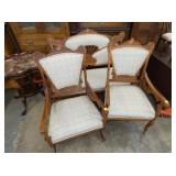 NICE WALNUT 3PC. PARLOR SET
