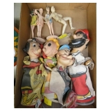 POPEYE PUPPETS AND OTHERS