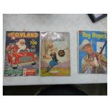 TOYLAND, ROY ROGERS, POPEYE COMICS
