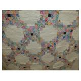 CLOSEUP NICE HANDMADE QUILT