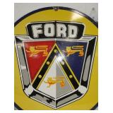 CLOSE UP VIEW FORD SIGN 